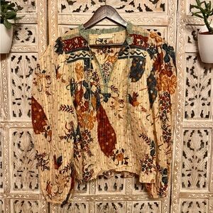 Ulla Johnson Multicolor Floral Top